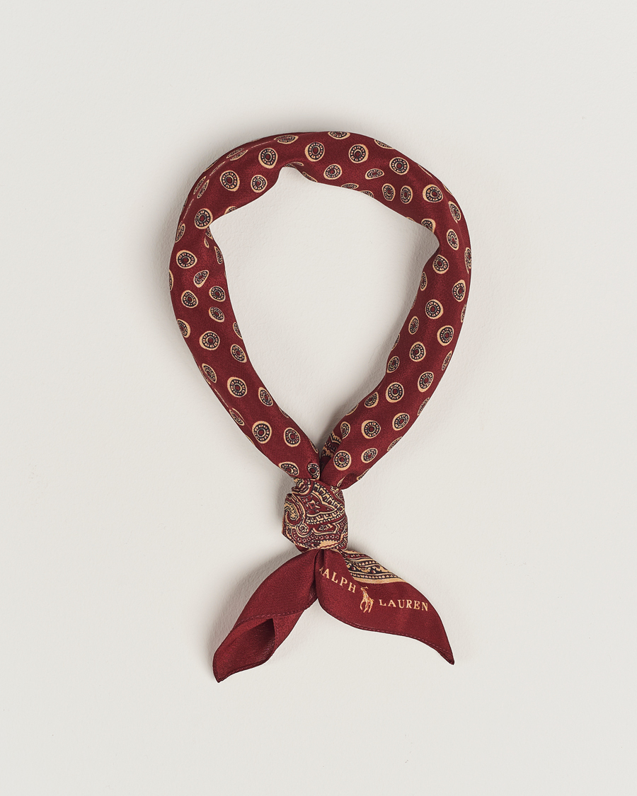 Herren | Polo Ralph Lauren Printed Bandana Red | Polo Ralph Lauren | Printed Bandana Red