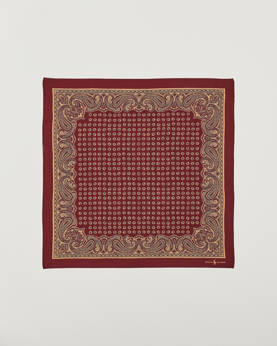 Herren | Polo Ralph Lauren Printed Bandana Red | Polo Ralph Lauren | Printed Bandana Red