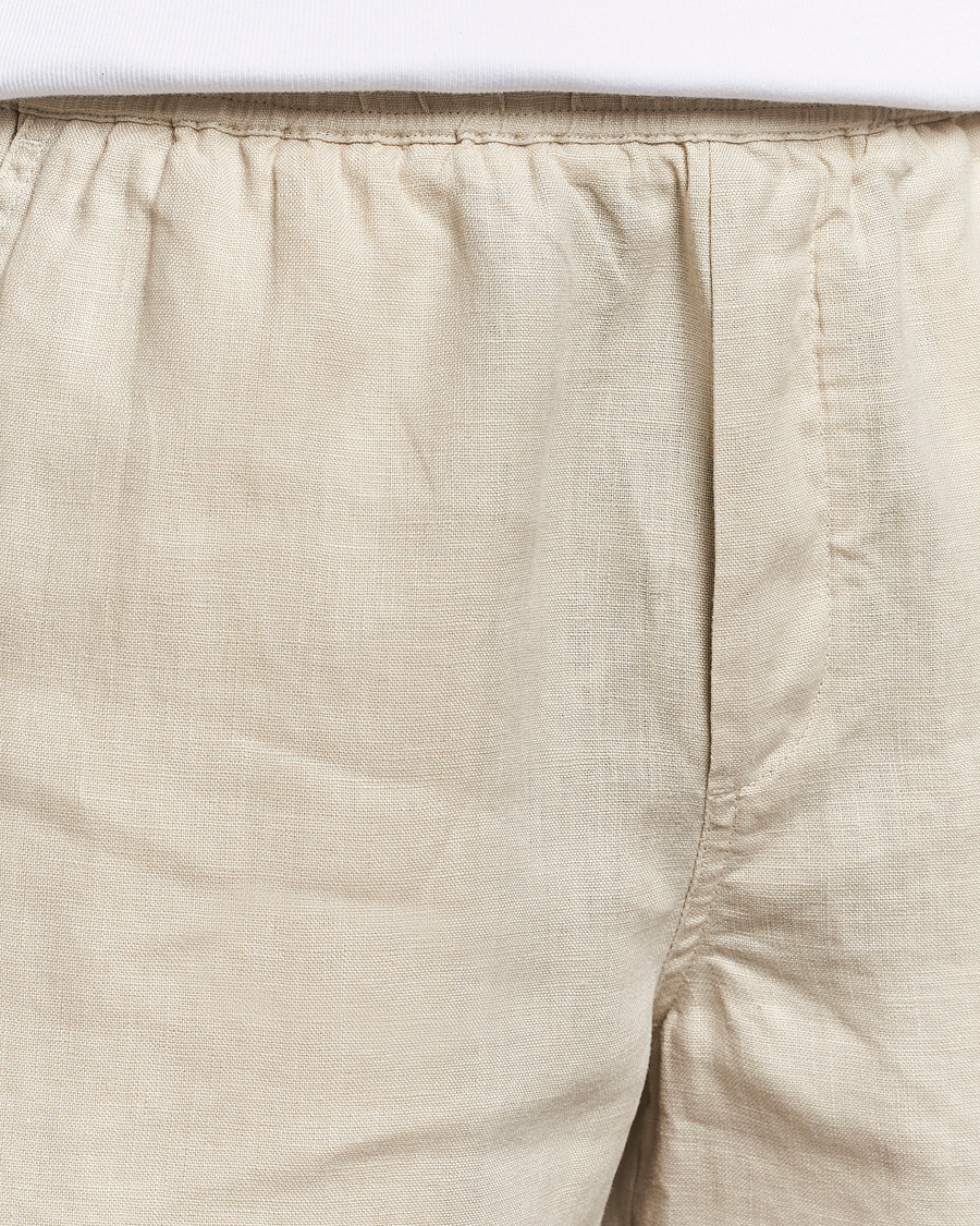 Herren | Shorts | Samsøe Samsøe | Sajabari Linen Drawstring Shorts Castle Wall