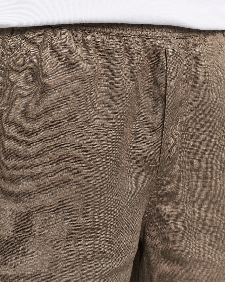 Herren | Shorts | Samsøe Samsøe | Sajabari Linen Drawstring Shorts Bungee Cord
