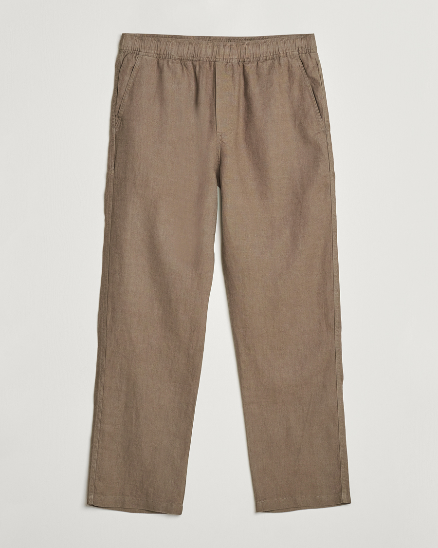 Herren | Hosen | Samsøe Samsøe | Sajabari Linen Drawstring Trousers Bungee Cord