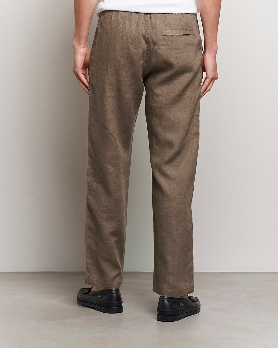 Herren | Hosen | Samsøe Samsøe | Sajabari Linen Drawstring Trousers Bungee Cord