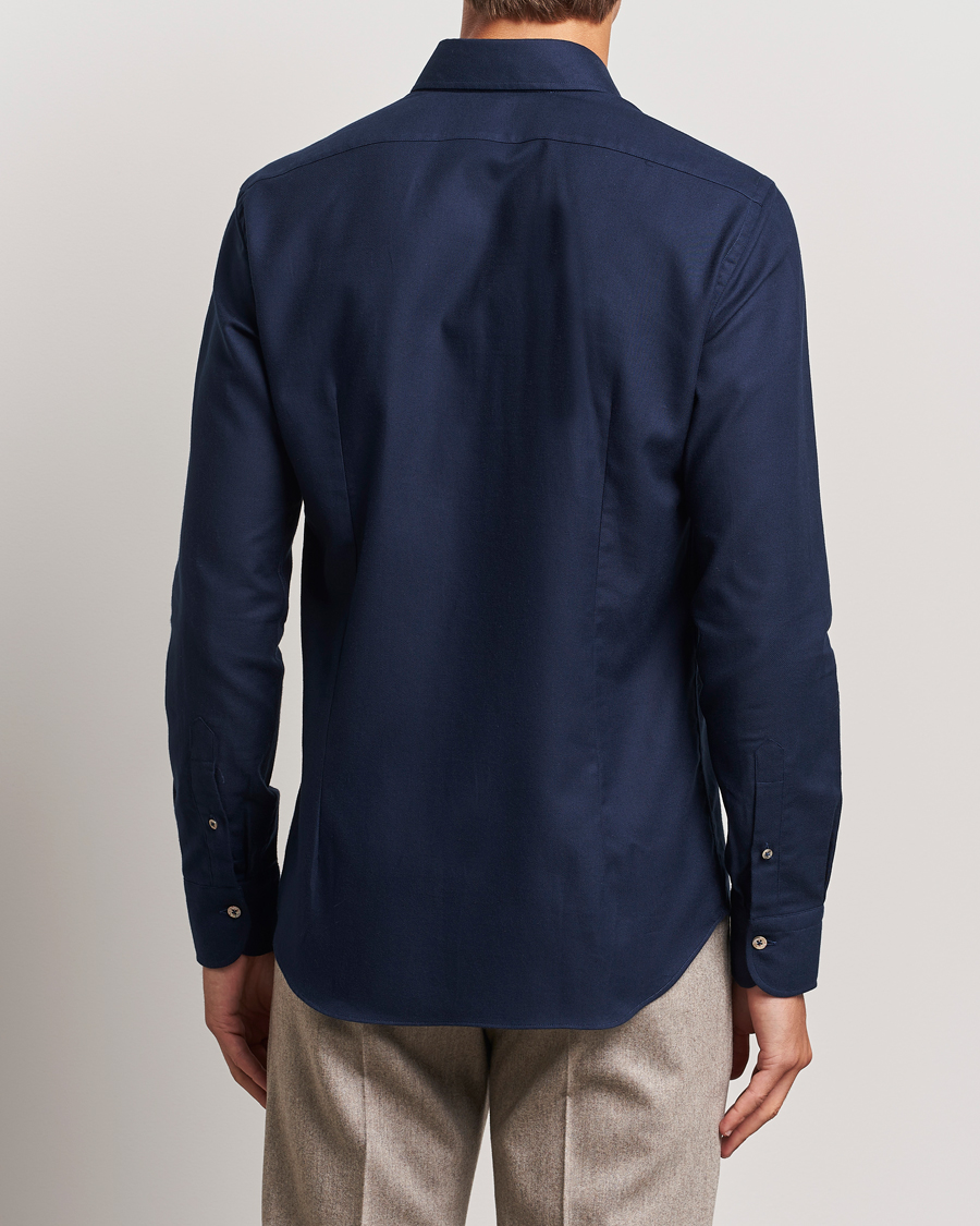 Herren | Hemden | Grigio | Cotton Twill Shirt Navy