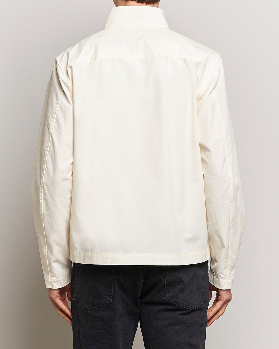 Herren | Jacken | Fred Perry | Woven Ripstop Shirt Jacket Ecru