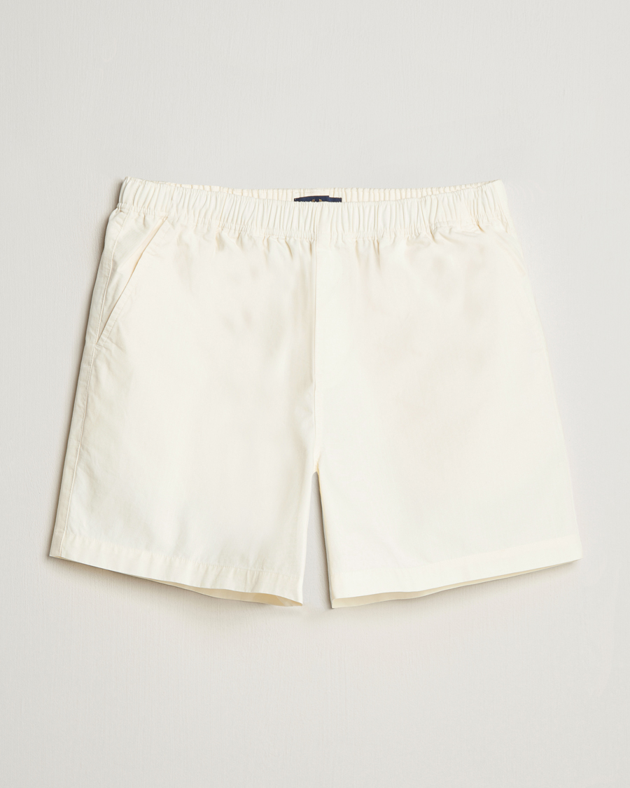 Herren | Shorts | Fred Perry | Woven Ripstop Drawstring Shorts Ecru