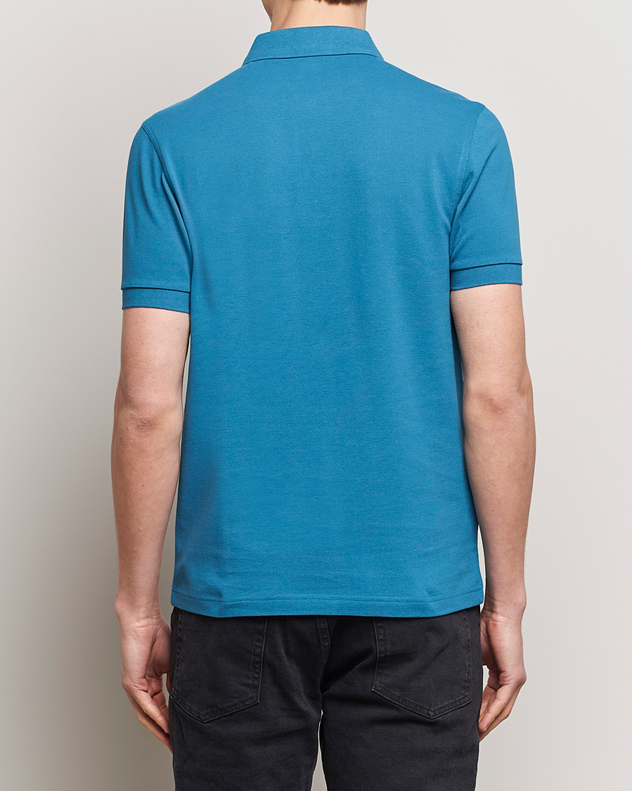 Herren | Poloshirts | Fred Perry | Plain Polo Shirt Ocean Blue