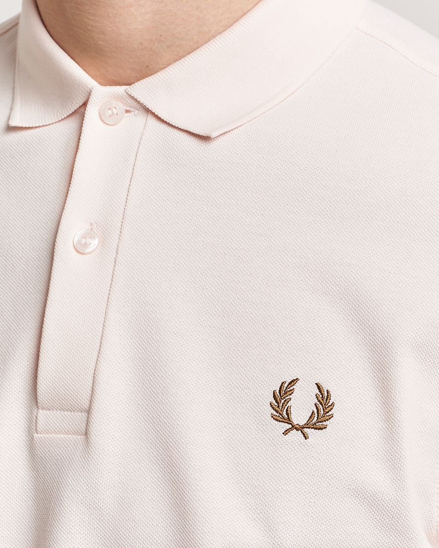 Herren | Poloshirts | Fred Perry | Plain Polo Shirt Silky Peach