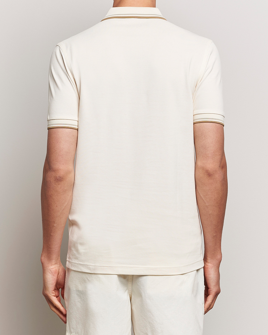Herren | Poloshirts | Fred Perry | Twin Tipped Polo Shirt Ecru