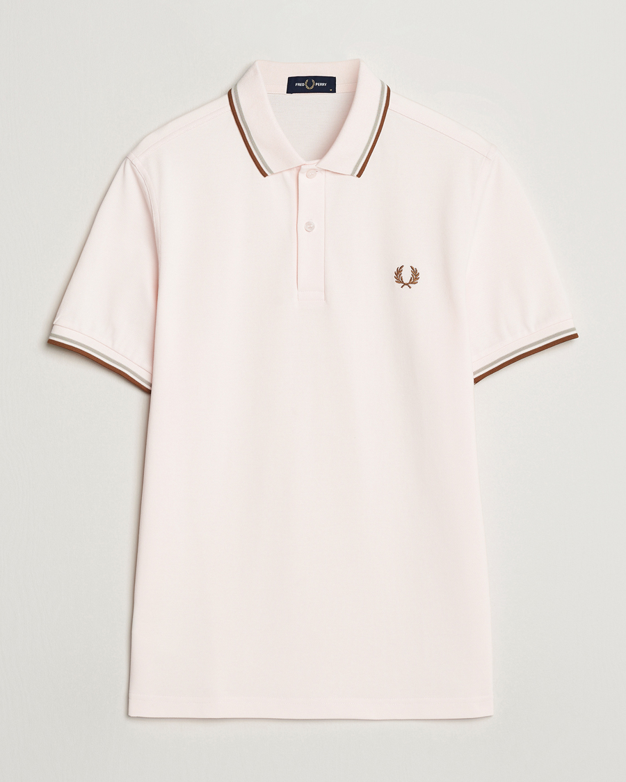 Herren | Poloshirts | Fred Perry | Twin Tipped Polo Shirt Silky Peach