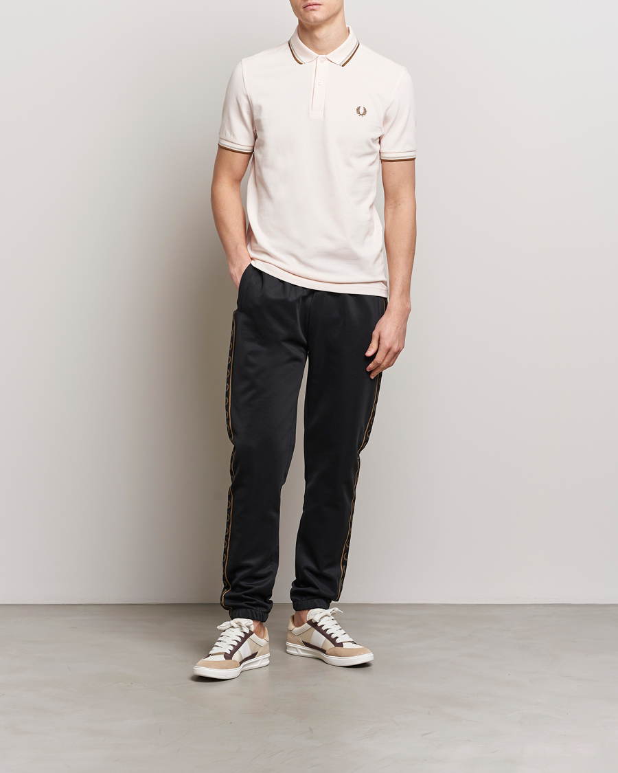 Herren | Poloshirts | Fred Perry | Twin Tipped Polo Shirt Silky Peach