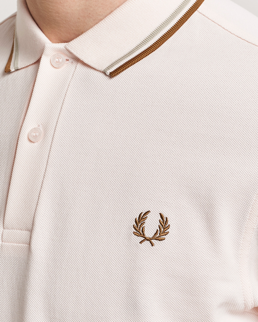 Herren | Poloshirts | Fred Perry | Twin Tipped Polo Shirt Silky Peach