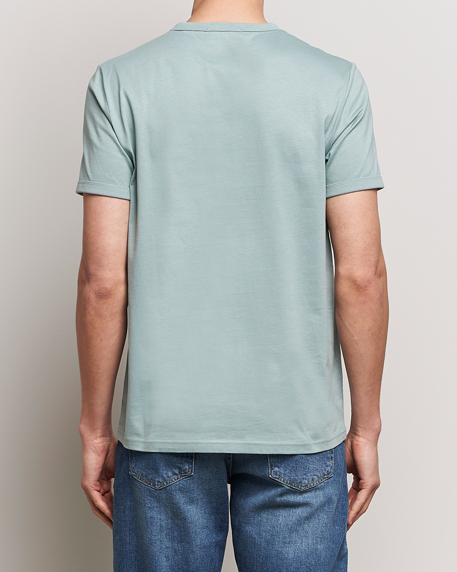 Herren | T-Shirts | Fred Perry | Ringer T-Shirt Silver Blue