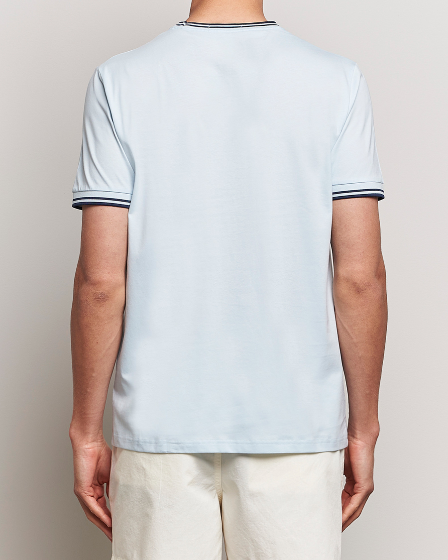 Herren | T-Shirts | Fred Perry | Twin Tipped T-Shirt Light Ice