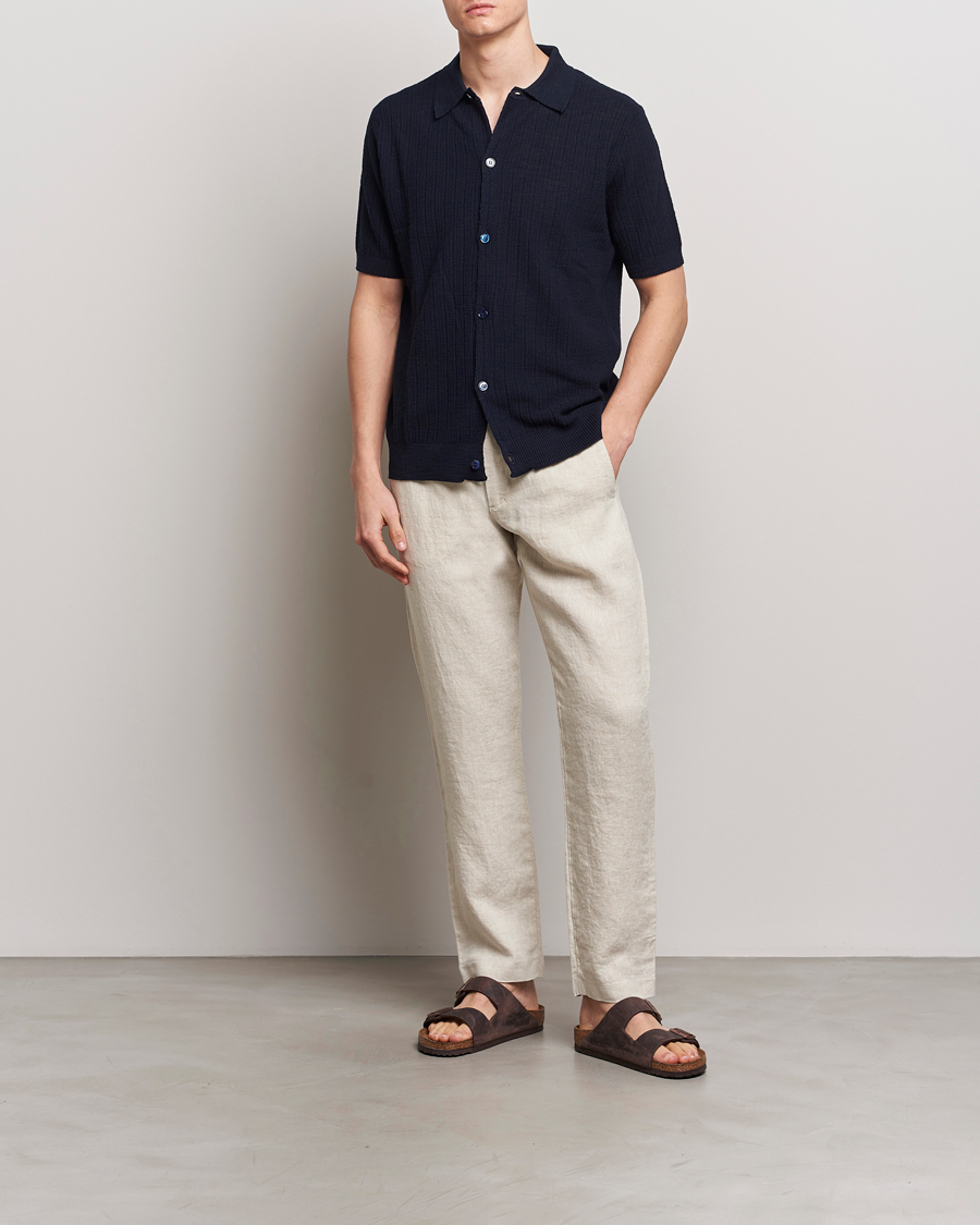 Herren | Hosen | NN07 | Theo Linen Trousers Oat
