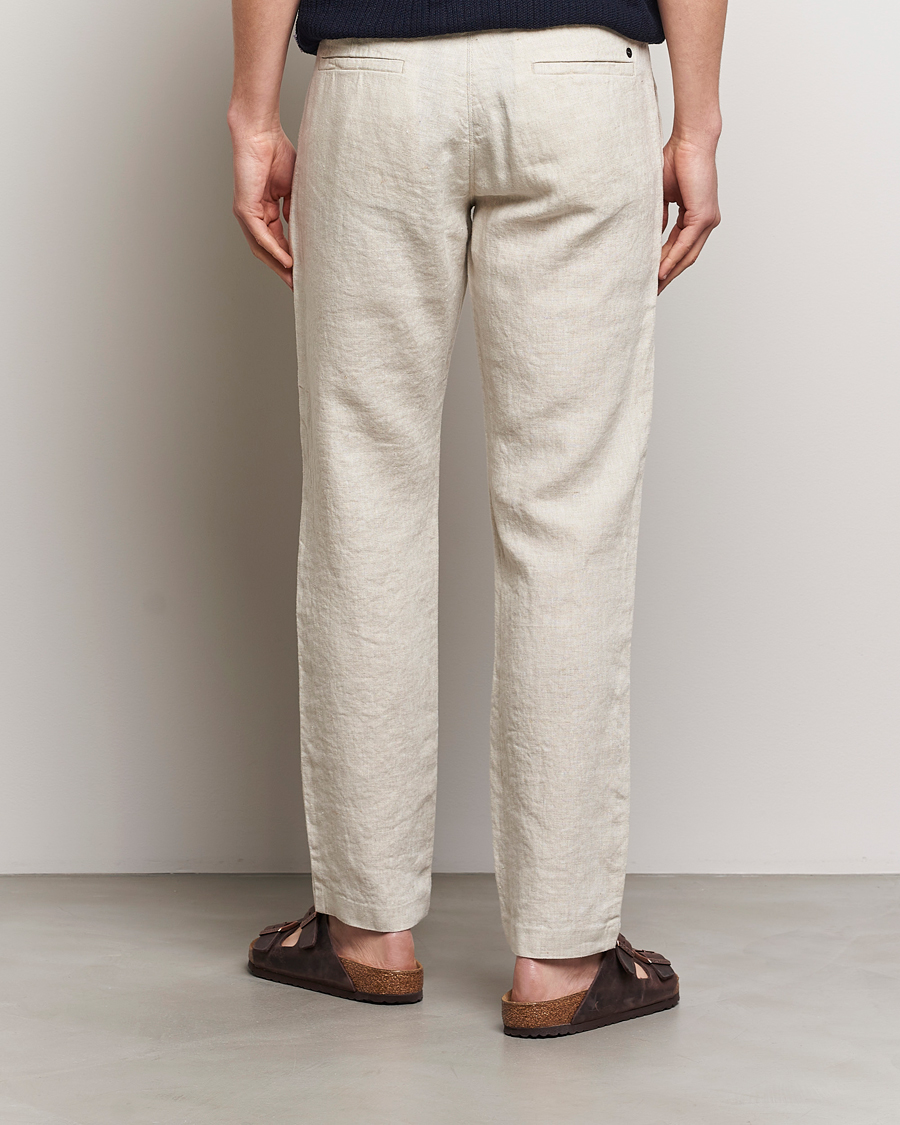 Herren | Hosen | NN07 | Theo Linen Trousers Oat