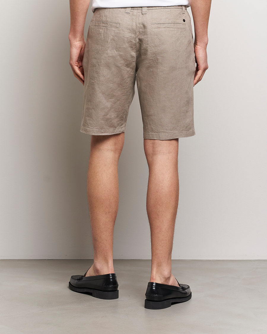 Herren | Shorts | NN07 | Crown Linen Shorts Greige