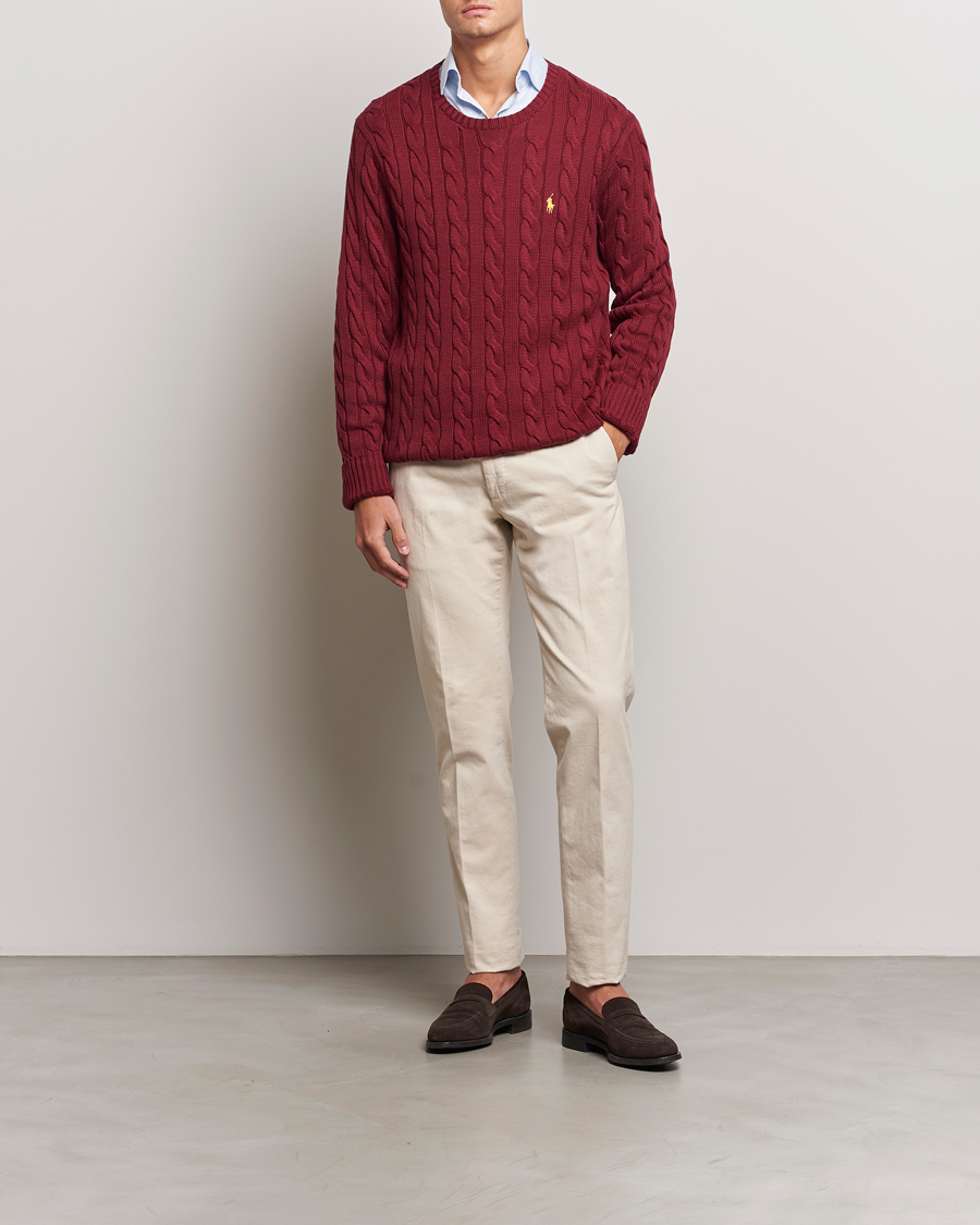 Herren | Pullover | Polo Ralph Lauren | Cotton Cable Pullover Red Carpet