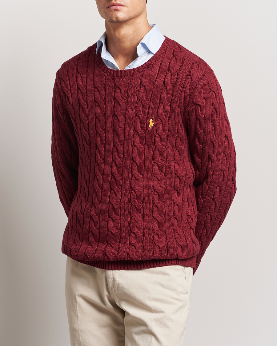Herren | Pullover | Polo Ralph Lauren | Cotton Cable Pullover Red Carpet