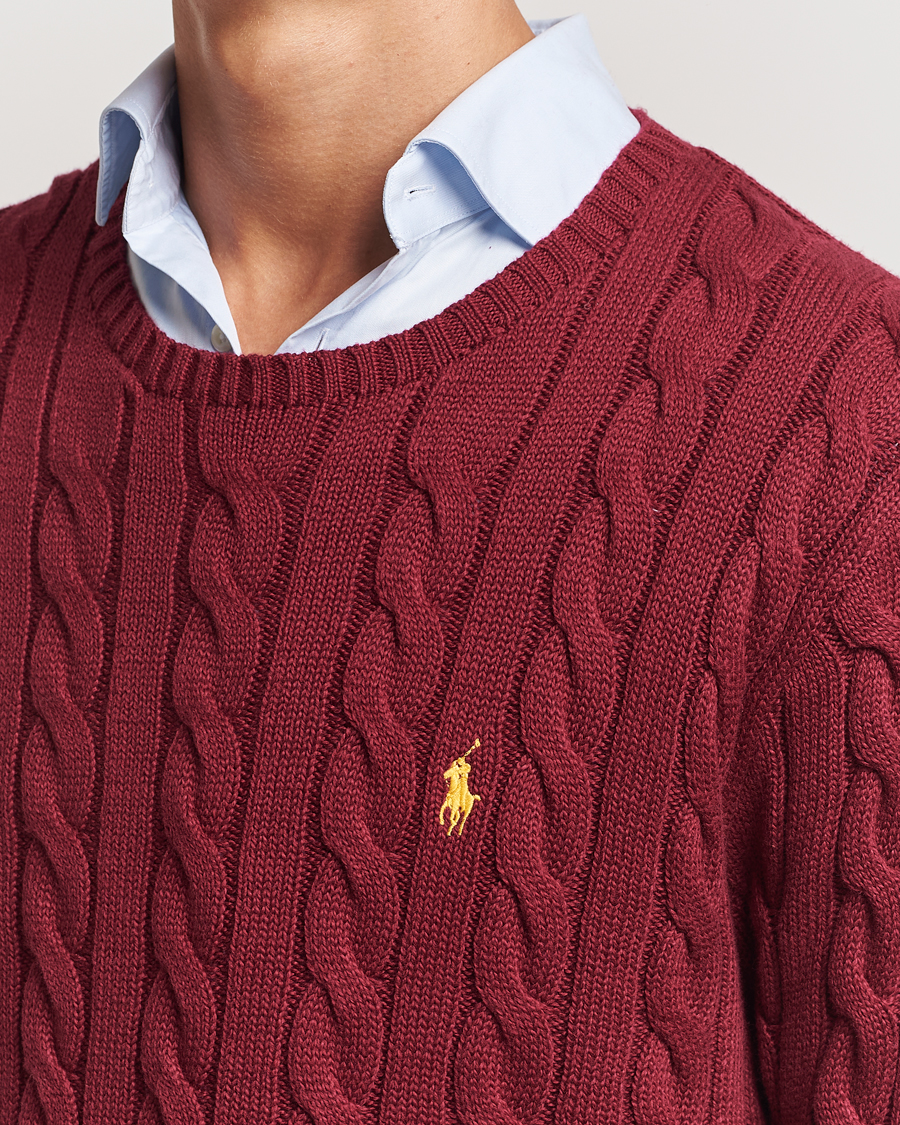 Herren | Pullover | Polo Ralph Lauren | Cotton Cable Pullover Red Carpet