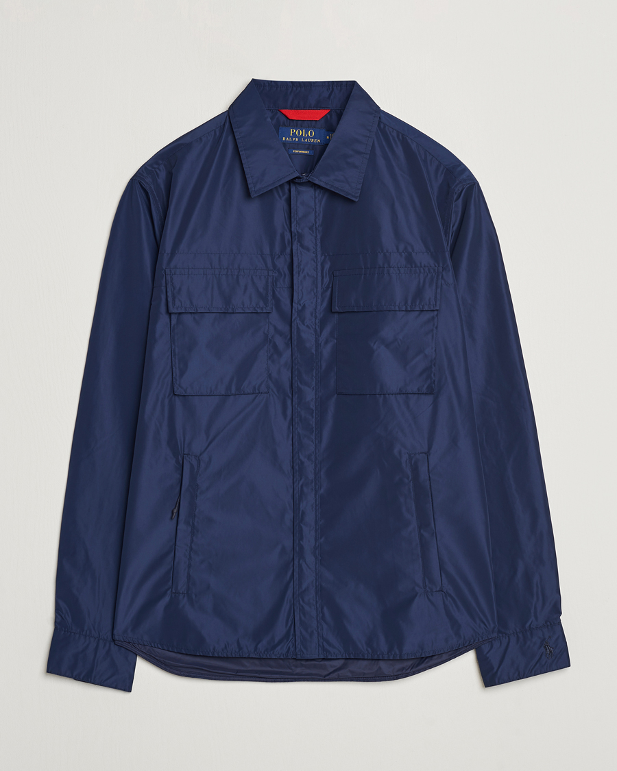 Herren | Jacken | Polo Ralph Lauren | Water-Repellent Shirt Jacket Newport Navy