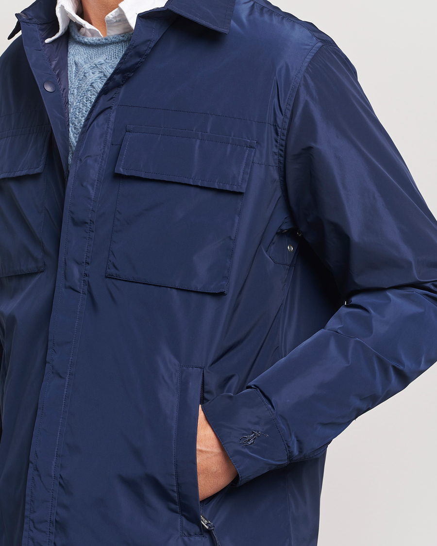 Herren | Jacken | Polo Ralph Lauren | Water-Repellent Shirt Jacket Newport Navy