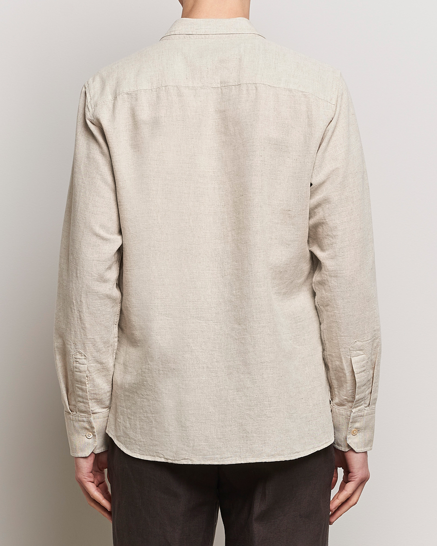 Herren | Hemden | Oscar Jacobson | Helios Reg Shirt Beige