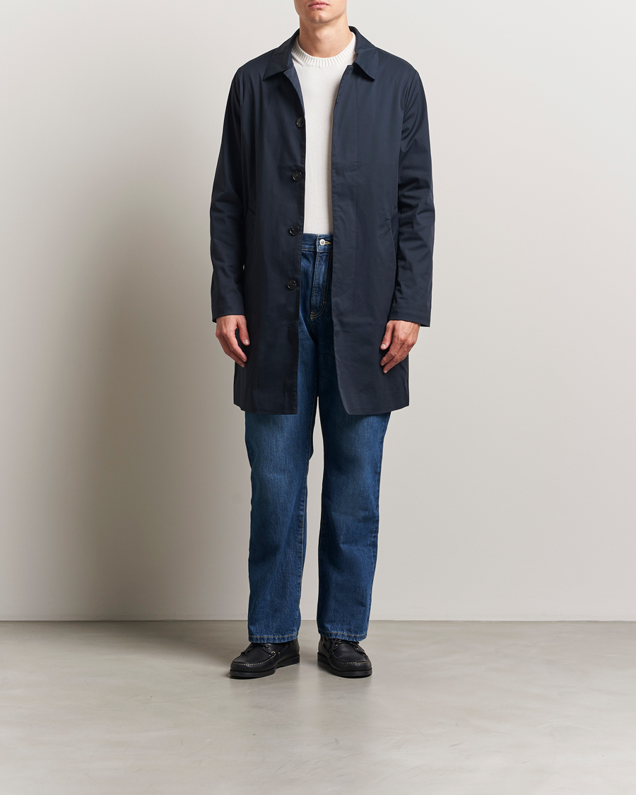 Herren | Jacken | A Day's March | Duster Car Coat Navy
