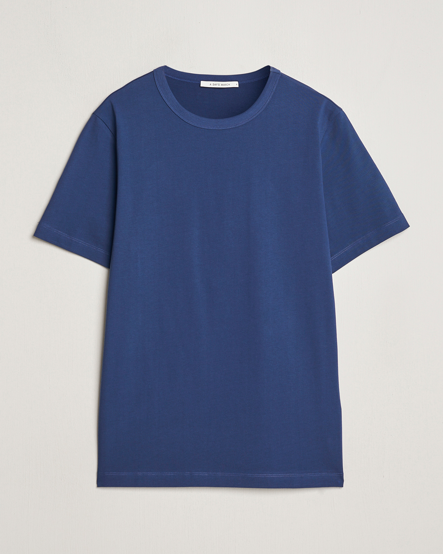 Herren | T-Shirts | A Day's March | Heavy T-Shirt Brewers Blue