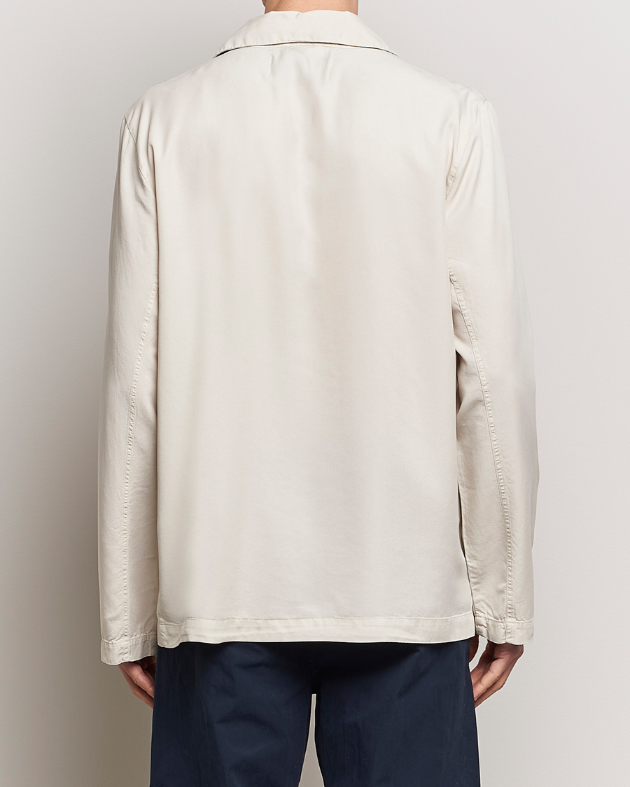 Herren | Hemden | A Day's March | Chase Camp Collar Lyocell Shirt Oyster