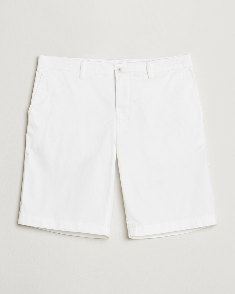Herren | Shorts | J.Lindeberg | Nathan Cloud Satin Shorts White