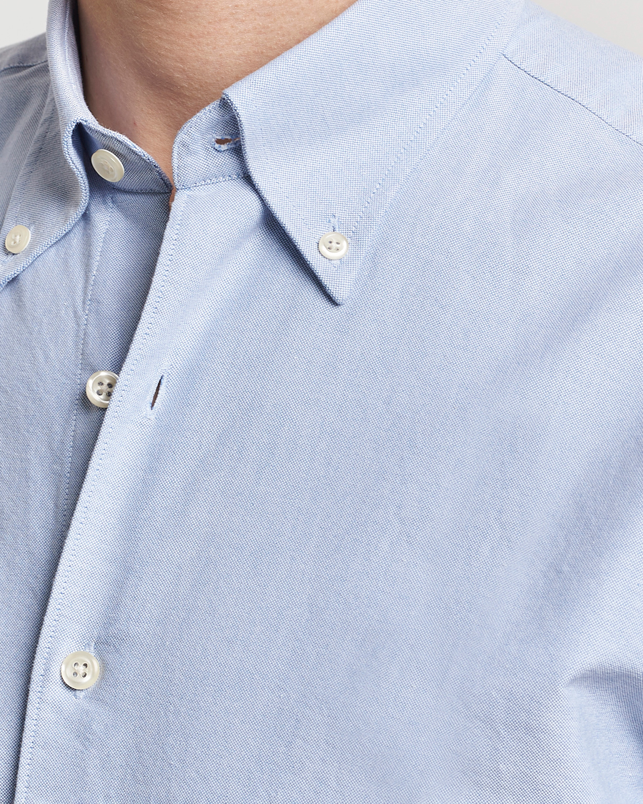 Herren | Hemden | Oscar Jacobson | Reg Fit BD Casual Oxford Light Blue