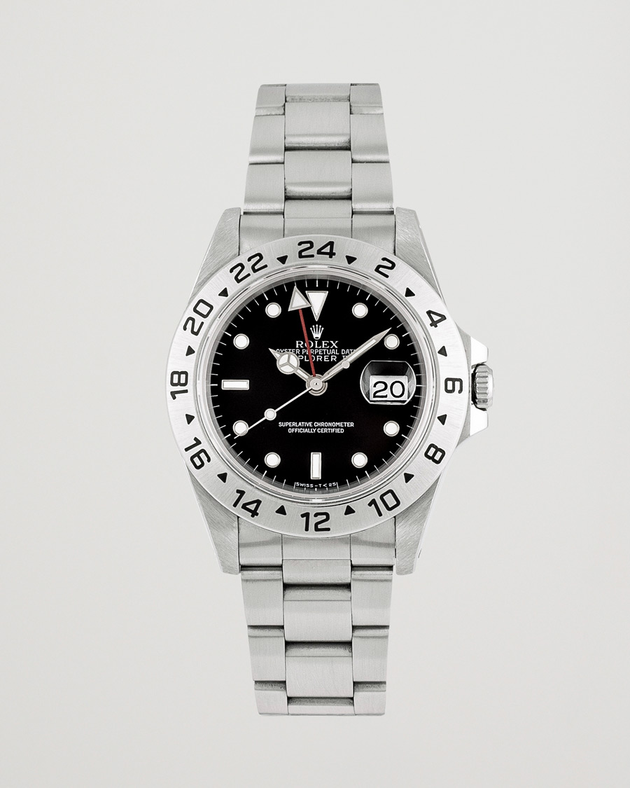 Herren | Rolex Pre-Owned Explorer II 16570 Silver | Rolex Pre-Owned | Explorer II 16570 Silver