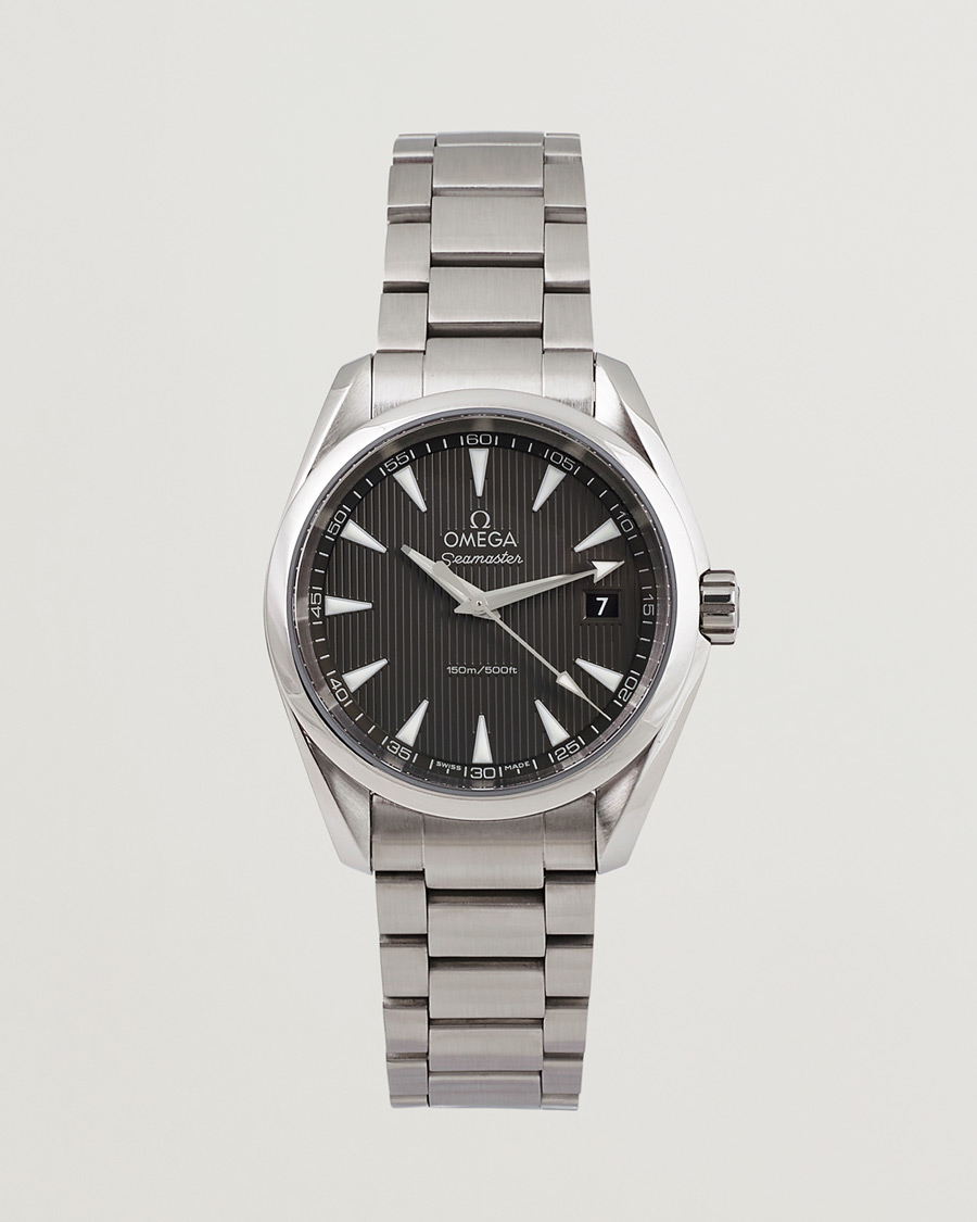 Herren | Omega Pre-Owned Seamaster Aqua Terra Silver | Omega Pre-Owned | Seamaster Aqua Terra Silver