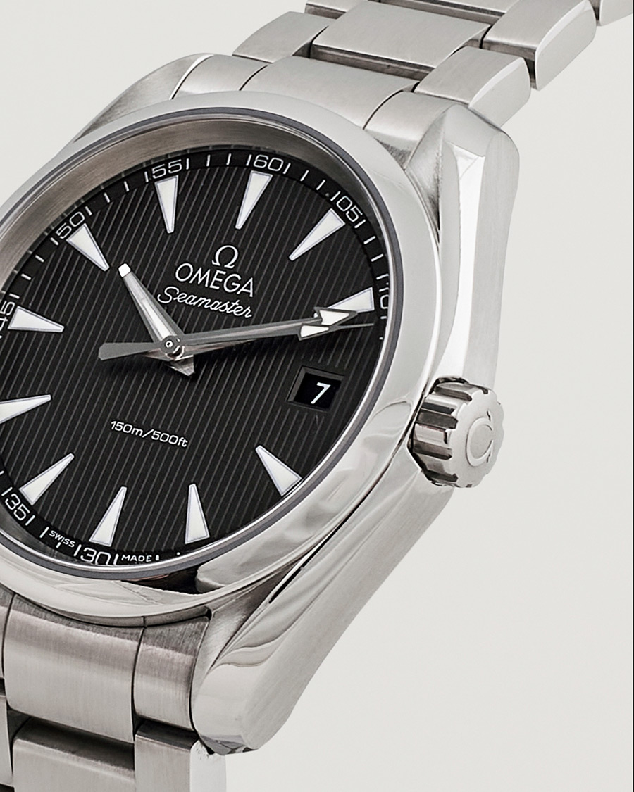 Herren | Omega Pre-Owned Seamaster Aqua Terra Silver | Omega Pre-Owned | Seamaster Aqua Terra Silver