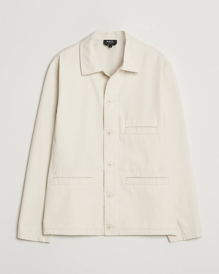 Herren | Hemden | A.P.C. | Veste Vianny Overshirt Chalk