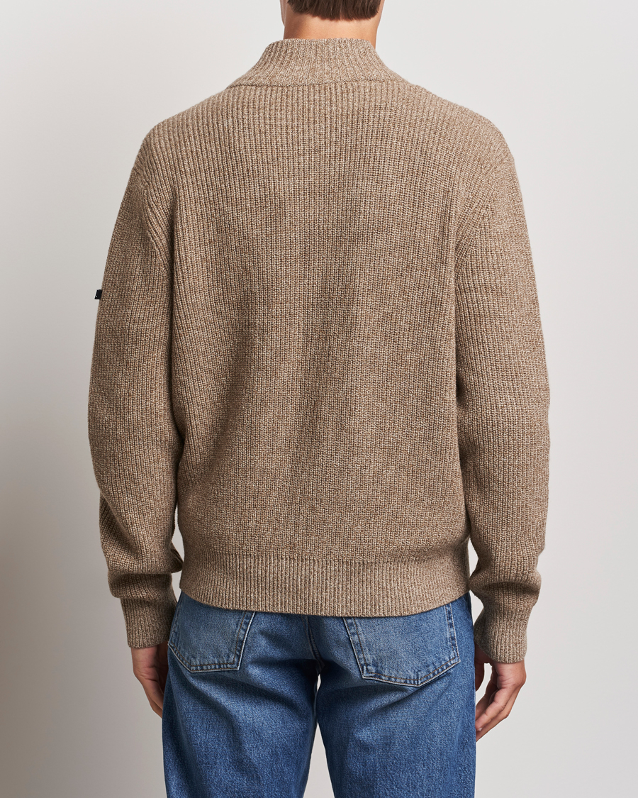 Herren | Pullover | A.P.C. | Heath Merino Wool Cardigan Marron Chine