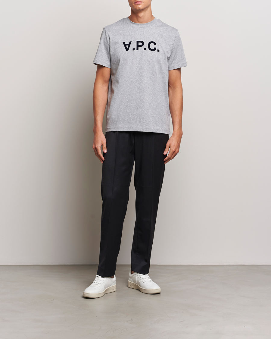 Herren | T-Shirts | A.P.C. | VPC T-Shirt Heather Grey