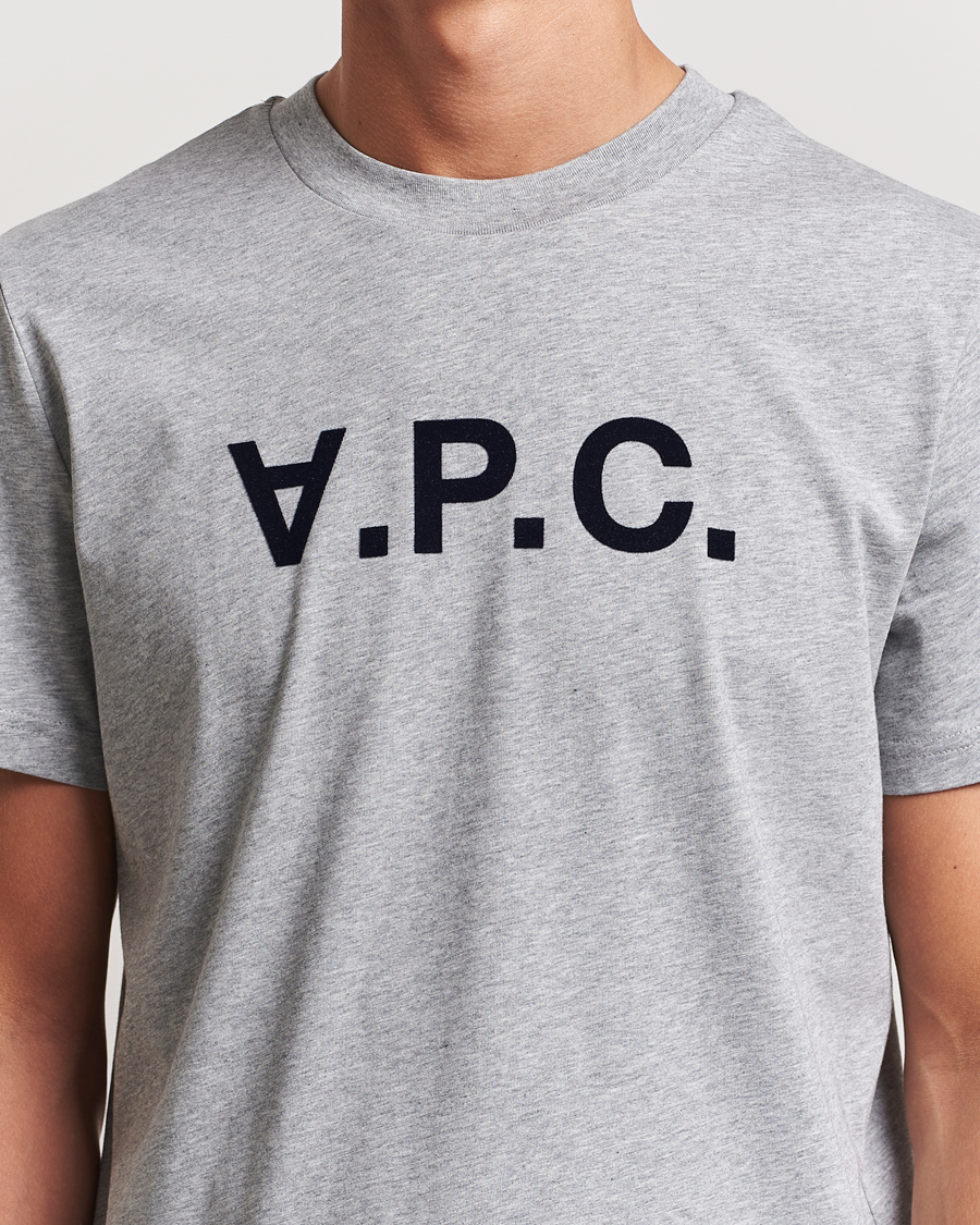 Herren | T-Shirts | A.P.C. | VPC T-Shirt Heather Grey