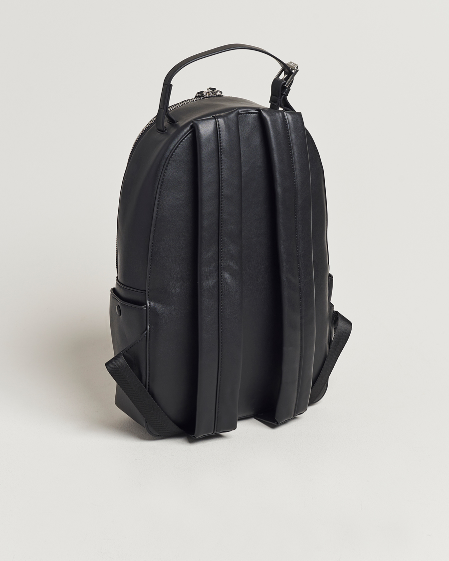 Herren | A.P.C. Sac Leather Backpack Black | A.P.C. | Sac Leather Backpack Black