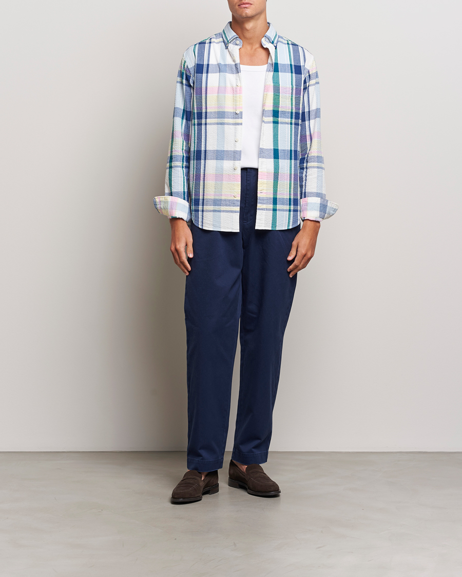 Herren | Hemden | GANT | Reg Seersucker Madras Shirt Multi