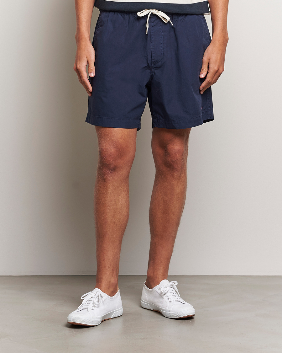 Herren | Shorts | GANT | Drawcord Cotton Shorts Marine