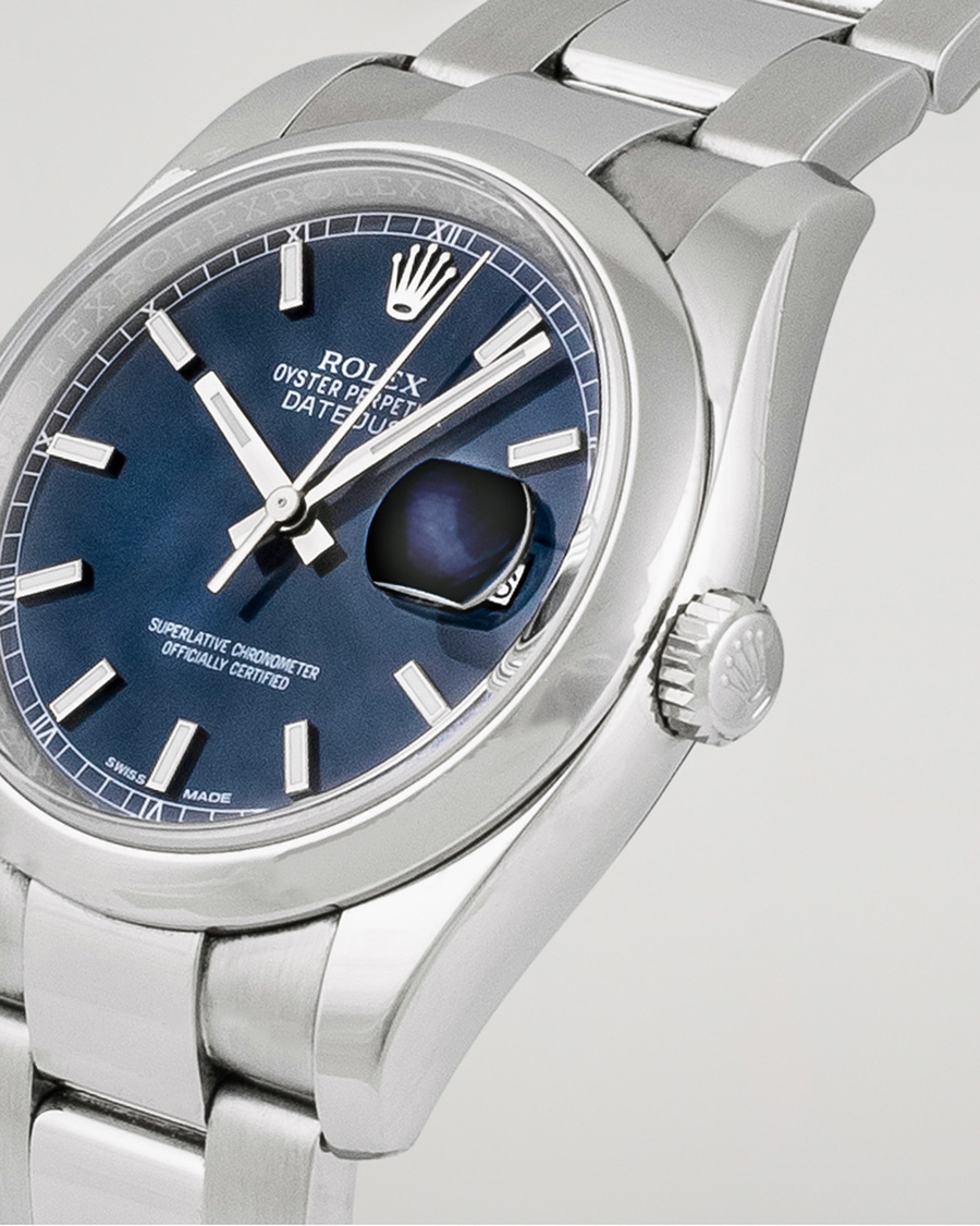 Herren | Rolex Pre-Owned Datejust 116200 Silver | Rolex Pre-Owned | Datejust 116200 Silver