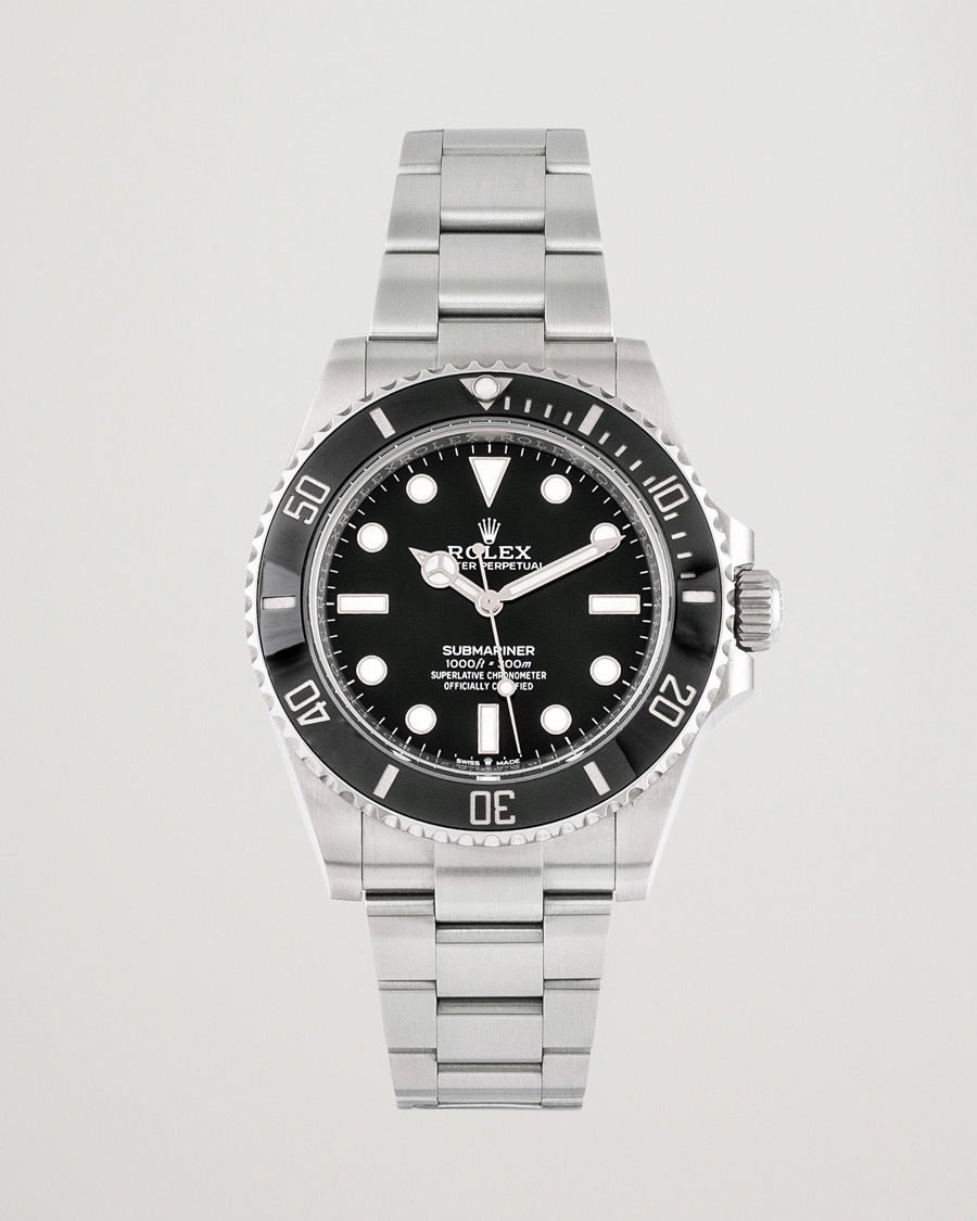 Herren | Rolex Pre-Owned Submariner 124060 Oyster Perpetual Steel Black | Rolex Pre-Owned | Submariner 124060 Oyster Perpetual Steel Black
