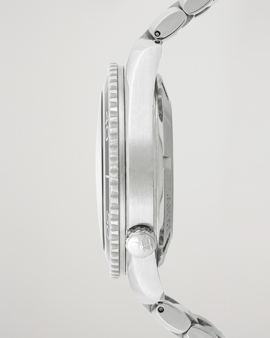 Herren | Omega Pre-Owned Seamaster Planet Ocean 2200.50.00 Steel Black Silver | Omega Pre-Owned | Seamaster Planet Ocean 2200.50.00 Steel Black Silver