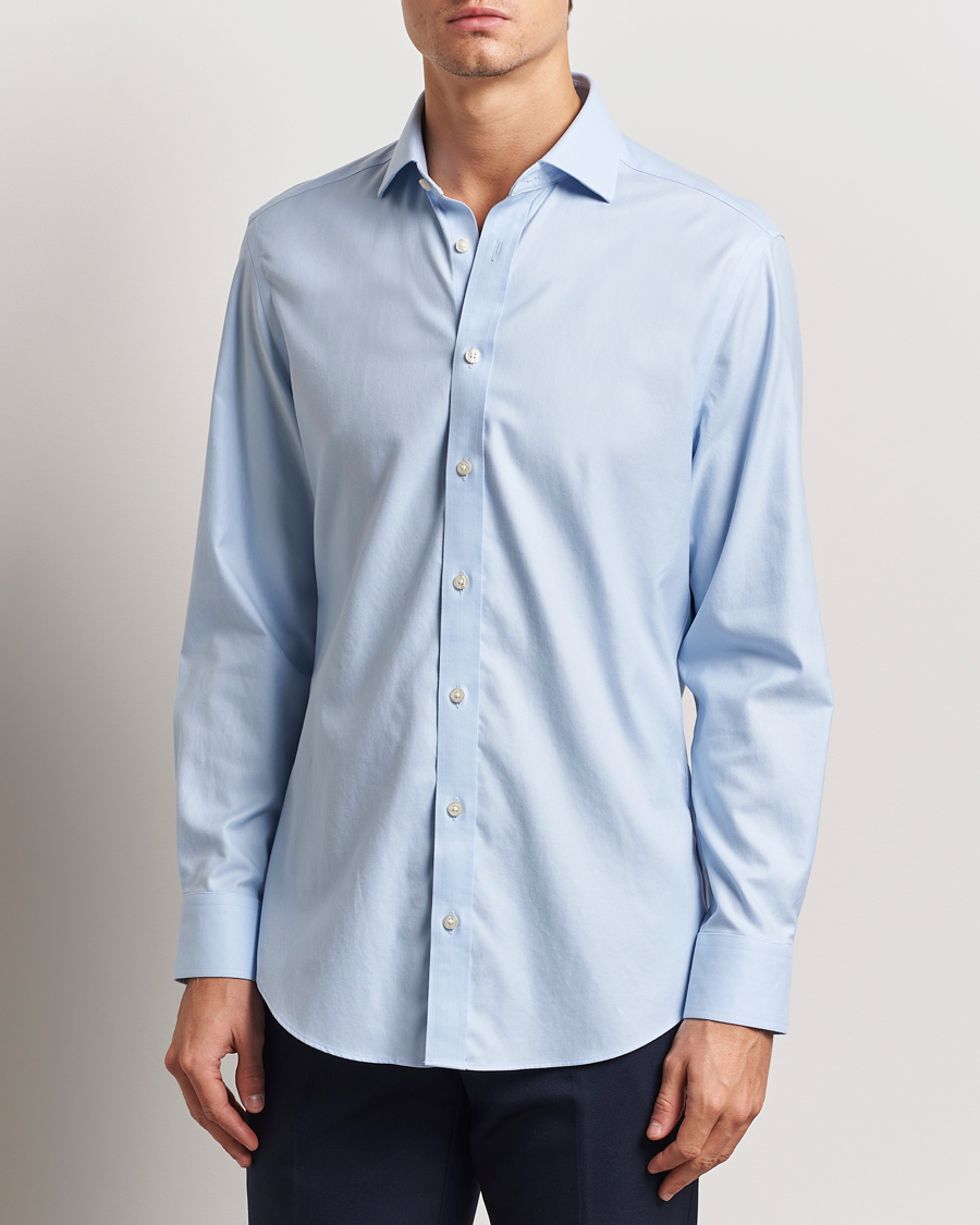 Herren | Hemden | Charles Tyrwhitt | Slim Fit Non Iron Cotton Twill Shirt Sky