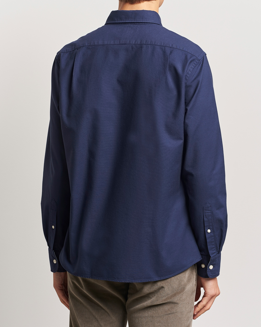 Herren | Hemden | Charles Tyrwhitt | Button Down Stretch Oxford Shirt Navy