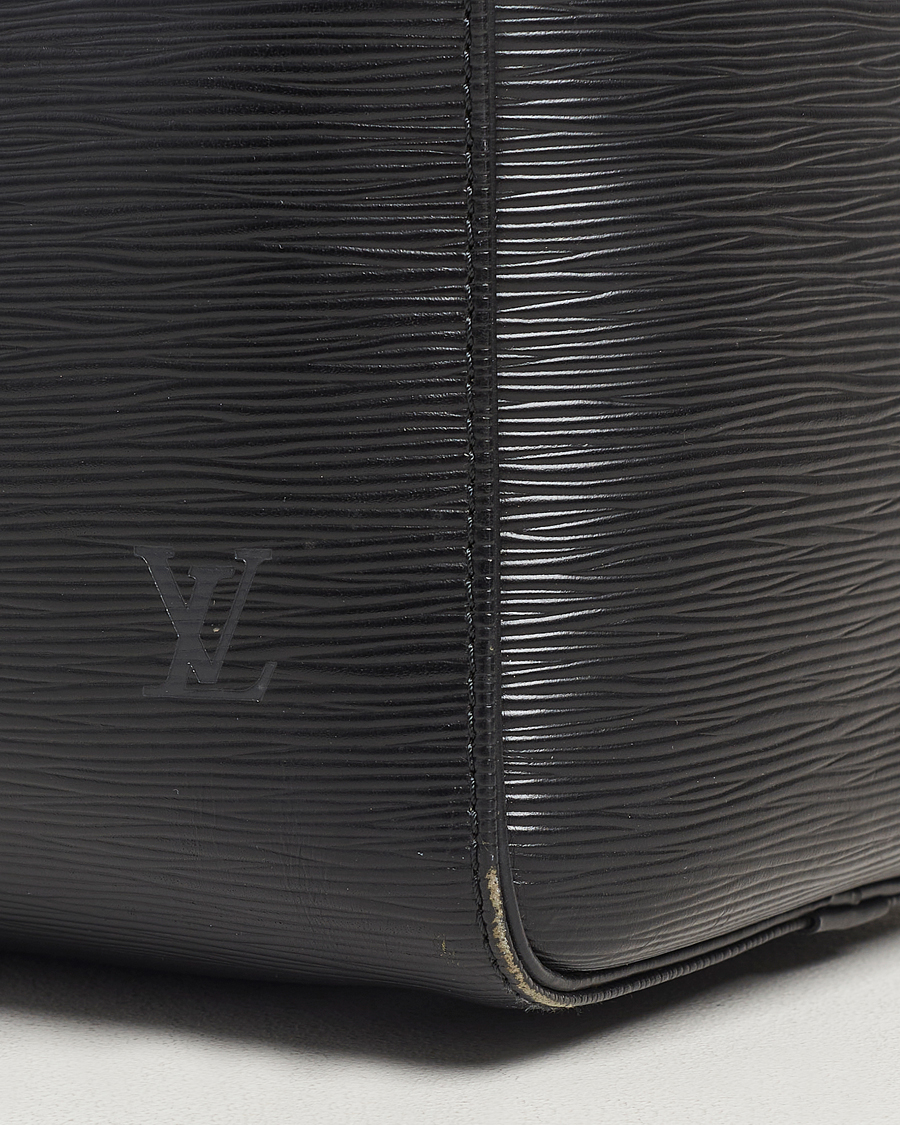 Herren | Louis Vuitton Pre-Owned Keepall 50 Epi Leather Travel Bag Black | Louis Vuitton Pre-Owned | Keepall 50 Epi Leather Travel Bag Black