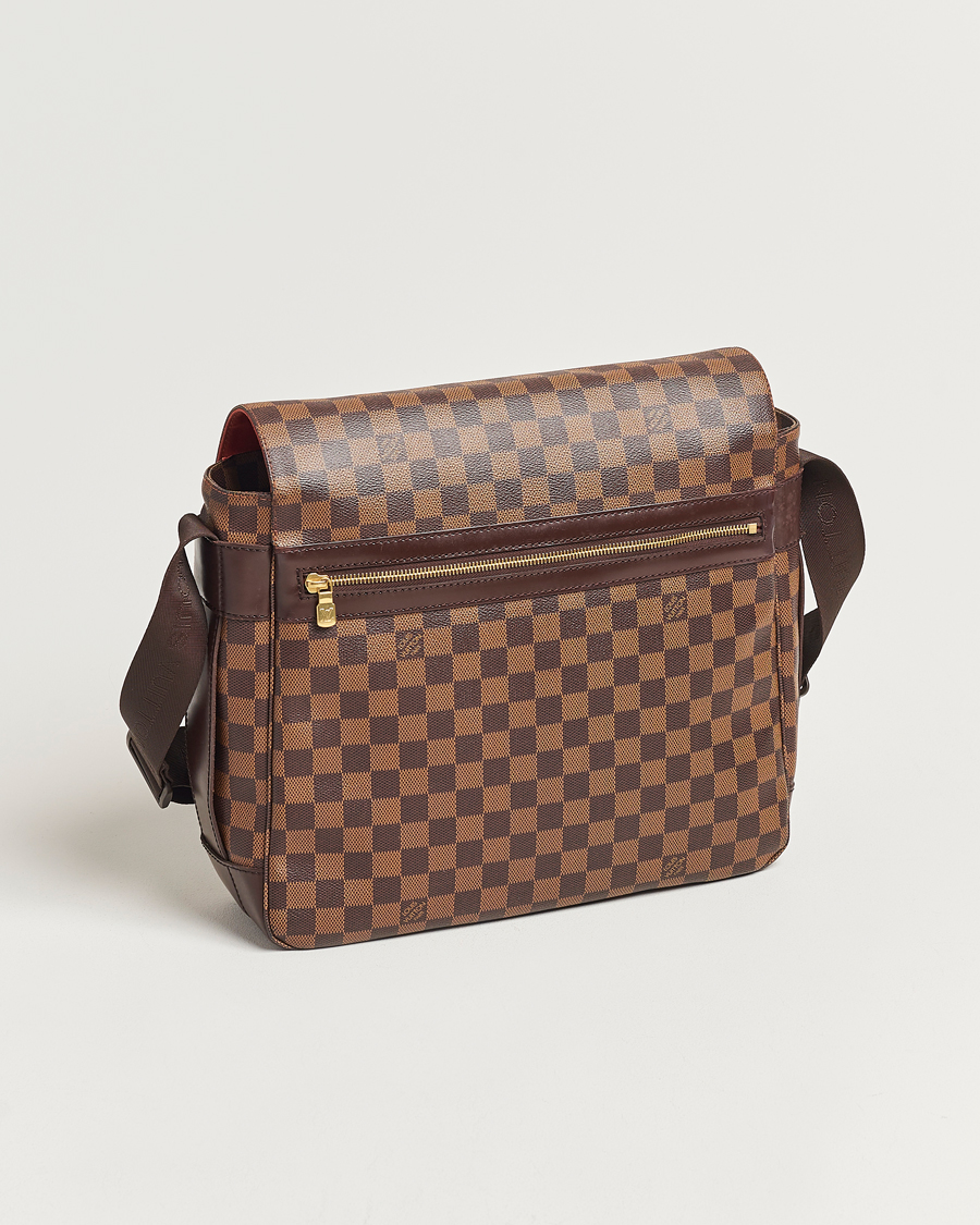 Herre | Pre-Owned & Vintage Bags | Louis Vuitton Pre-Owned | Abbesses Messenger Bag Damier Ebene