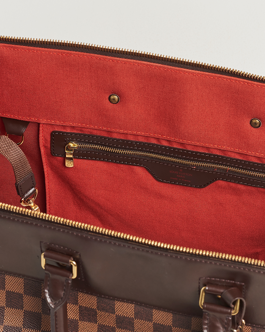 Herren | Louis Vuitton Pre-Owned Greenwich PM Weekendbag Damier Ebene | Louis Vuitton Pre-Owned | Greenwich PM Weekendbag Damier Ebene