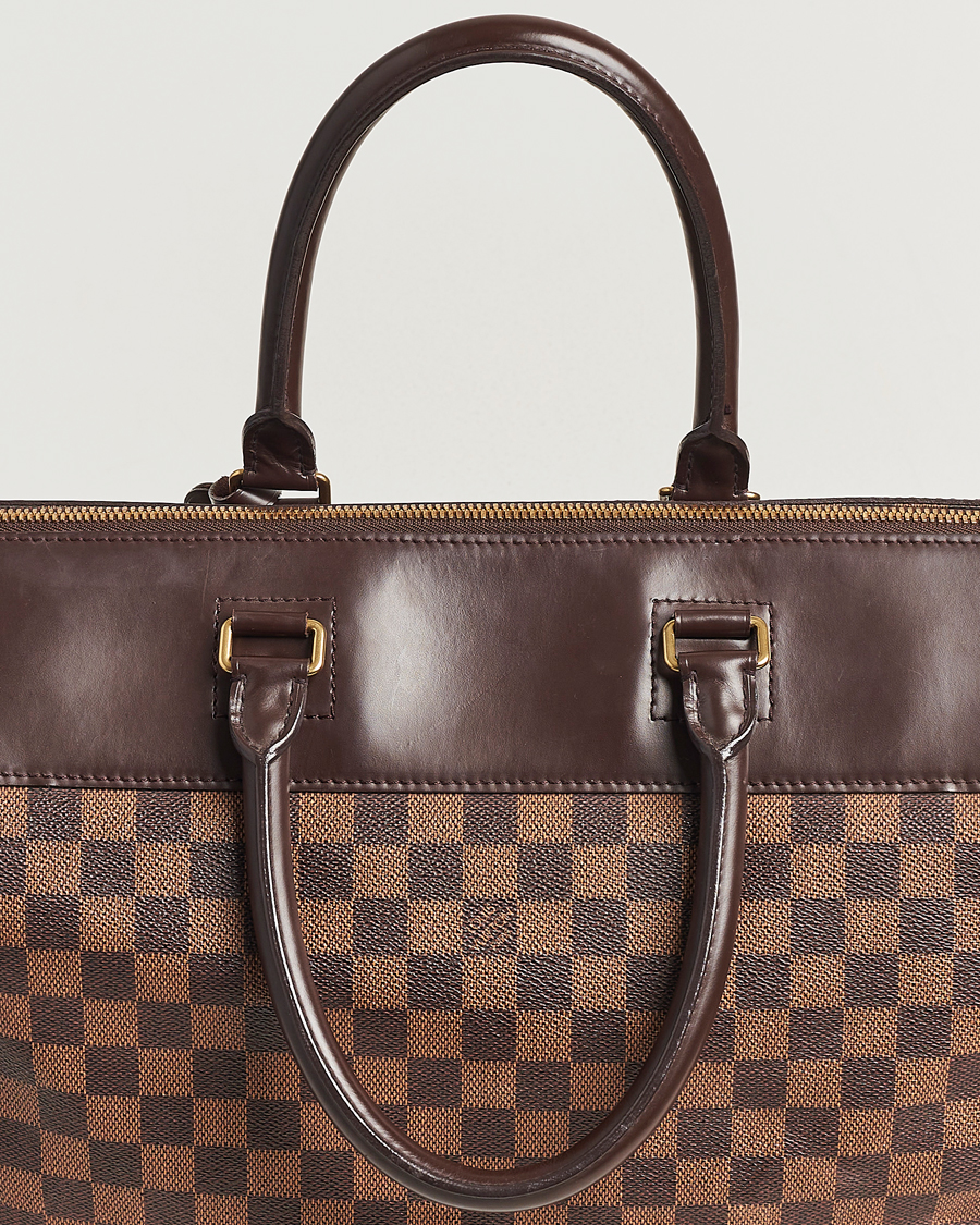 Herren | Louis Vuitton Pre-Owned Greenwich PM Weekendbag Damier Ebene | Louis Vuitton Pre-Owned | Greenwich PM Weekendbag Damier Ebene